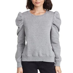Rebecca Minkoff Janine Sweatshirt Mid Heather Grey – Women’s XS